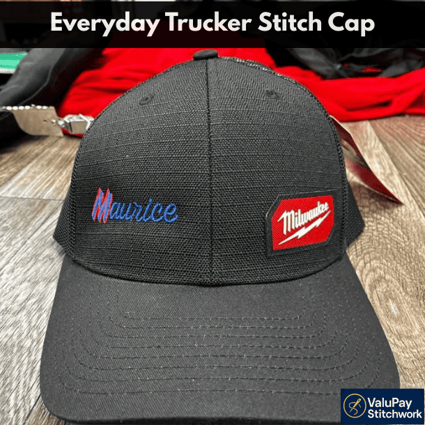 Clean Lettering Trucker Hat